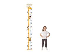 Toise Murale Enfant pour Mesurer La Taille | Toile de Mesure Évolutive pour Enfant | Décoration Chambre Bébé Garçon ou Fille - de Taille et Jalons Évolutifs