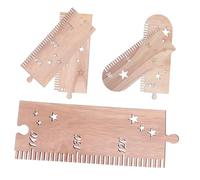 Toise Murale Étoile en Bois pour Chambre D'garçon et Filles, 1 Set | Mesure Précise, Décor Mural Suspendu, Motif Étoilé Charmant, Adapté aux Chambres D'garçon et Filles