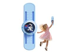 Toise Murale Règle de Mesure Forme Girafe | Compteur Vocal Sans Percer pour Croissance Maison Porte Intérieur Carrelage Salon Garçon Fille