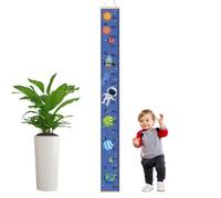 Toise pour, toise de croissance Mur suspendu dessin animé conception | Mesure du mur pour les Décor mural pour chambre d'enfant, tableau de conservation des en Planète bleue