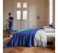 TOISON D'OR - Couverture Teddy Liberty 240 x 260 cm - Composition 100% Polyester - Confort et Douceur - Usage Intérieur - Coloris Liberty - Ne Bouloche Pas - Lavable à 40°C
