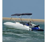 Toit Bimini avec Parois Latérales Auvent Housse Couverture Protection vidaXL