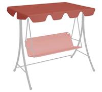 vidaXL Toit de rechange balançoire 312100 150/130x105/70 cm Terre cuite