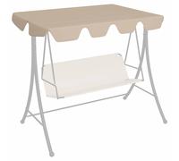 VidaXL Toit rechange balançoire - Beige