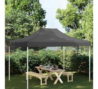 Toit de rechange pour tonnelle pliable - 4,5 x 3 m - Anthracite