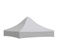Toit de rechange pour tonnelle pliante - 2 x 2 m - Blanc - Toile de rechange en tissu Oxford pour tonnelle de jardin