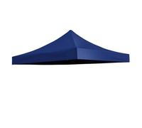 Toit de rechange pour tonnelle pliante pro 3 x 3 m TERRE JARDIN - Bleu - Polyester 250 g/m² - Enduction PVC étanche