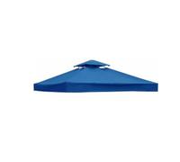 Toit de Rechange pour tonnelle Toile de pavillon，Bleu：Double Couche | Housse de pavillon,Toit de rechange pour pavillon,Toile Tonnelle 3x3 Imperméable housse de protection de toit de remplacement