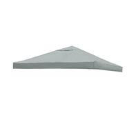 Toit de Rechange pour tonnelle Toile de pavillon，Gris：Une Seule Couche | Housse de pavillon,Toit de rechange pour pavillon,Toile Tonnelle 3x3 Imperméable housse de protection de toit de remplacement