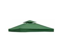 Toit de Rechange pour tonnelle Toile de pavillon，Vert：Double Couche | Housse de pavillon,Toit de rechange pour pavillon,Toile Tonnelle 3x3 Imperméable housse de protection de toit de remplacement