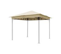 Toit de Remplacement 3x3 m pour Sunset Classic env. 180 g/m² Champagne