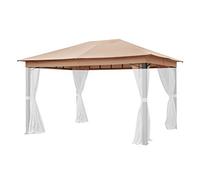 Toit de Remplacement 3x4 m pour Sunset Premium env. 220 g/m² Taupe