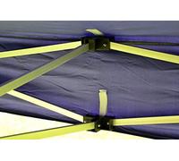 Toit de remplacement pour pavillon pliable professionnel Nexos, dimensions 3x3 mètres - Toile de toit, grammage 270 g/m², revêtement PVC 300D, coutures étanches, imperméable – Couleur : bleu