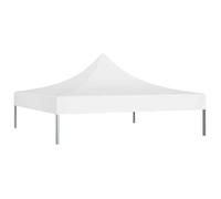 Toit de tente de réception 2 x 2 m 270 g/m² - vidaXL - blanc - Anti intempéries 156wpk31j