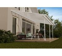 Toit de terrasse en polycarbonate Feria Palram - Canopia 3 x 6,1 m blanc