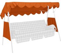 Toit pare-soleil pour balancelle 3 places, en tissu PE