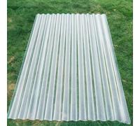 Toiture Transparente Ondulée De 1,2 mm, Plaque De Protection Contre La Lumière Du Jour En PRFV, Ignifuge, Anti-pluie Et Anti-UV, Panneau De Remplacement Pour Abr(Size:3pcs,Color:0.9x1.2m/35.4x47.2in)