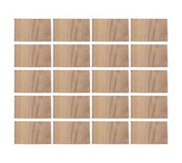 TOKIDNY 20 Pièces Coin en Bois Marron Triangulaire pour Réparation Rapide de Manche de Petit Outil Tranchant et Marteau, Support Sécurisé et Facile à Modifier en Atelier