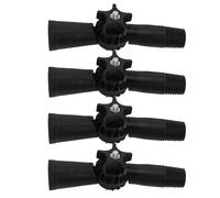 TOKIDNY 4 Pièces Accessoire avec Tête Filetée Allemande pour Balai Articulé de Manche pour Nettoyage de Vitres et Dépoussiérage