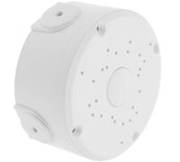 TOKIDNY Boîte de Jonction Étanche Grand Espace de Rangement en Plastique Blanc Couvercle Résistant aux Intempéries pour Caméra de Sécurité pour Câbles en Extérieur