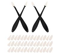 TOKIDNY Gomme à Dessin Noire en Plastique et Éponge pour Artistes et Étudiants, Gomme de Précision et Surligneur, pour Croquis et Dessin Artistique