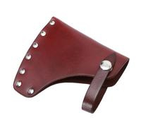 TOKIDNY Manchon de Hache en Cuir Marron Boucle Métallique, Étui de Protection Polyvalent pour Lame, pour Décoration et Camping Pratique