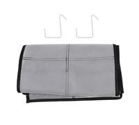 TOKIDNY Organisateur Mural à Suspendre Compartiments Non-tissé Pochette de Rangement Transparent pour Accessoires Cheveux Pochette Suspendue sans Clou pour Porte Organiseur Pratique