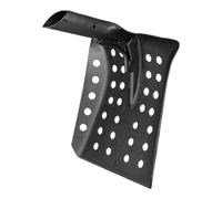 TOKIDNY Pelle à Tamiser Métallique Argentée Poignée Ergonomique pour Nettoyage de Drains et Tamisage de Boue dans Fossés et Caniveaux