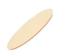 TOKIDNY Plateau de Service Rond Acrylique doré 15 cm 1,5 mm épaisseur 4 pièces pour décoration de Commode et centres de Table de Mariage