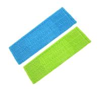 TOKIDNY Recharge Lavables en et Corail Balai Polaire Lingettes 2pcs de de Nettoyage Réutilisables en Machine, pour Bureaux et Hôtels
