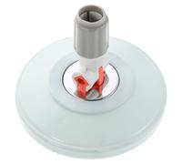 TOKIDNY Tête de Balai Ronde Robuste de Rechange Manche Compatible, Accessoire pour Balai Serpillière Rotatif Destiné Nettoyage Intérieur