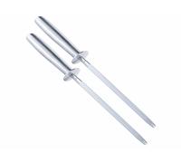 Tokio Kitchenware 2 fusils à aiguiser pour couteaux en acier