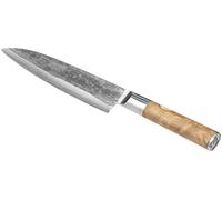 Tokio Kitchenware Couteau de chef Damas avec son coffret en bois - 20,7 cm
