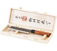 TokioKitchenWare Couteau à viande avec manche en bois