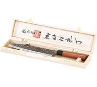 Tokio Kitchenware Couteau de cuisine grande lame et manche en bois