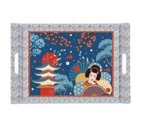 TOKYO Plateau de service rectangle mélamine 49x34 cm