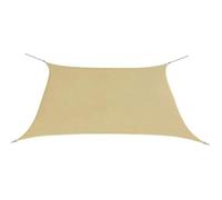 Toldo Vela - FAURA - Rectangulaire 3x4m - Beige - Résistant à l'eau - Anti UV