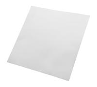 Tôle D’aluminium Carrée 12x12, Plaque Plate Argentée Brossée | Finition Mate sans Reflet, Texture Brossée Moderne, Usage Bureau et Hall D’exposition, Légère et Robuste