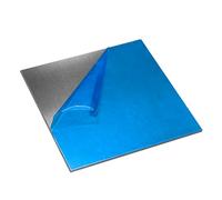 Tôle d'aluminium pur 1060, épaisseur 3 mm, plaque rectangulaire en aluminium de 300 × 200 à 500 × 500 mm, adaptée à la construction et à l'industrie(500x500x3mm)