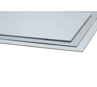 Tôle de Titanzinc de 1mm - Plaques en angle Titanzinc - Tôle en zinc de toiture Titanzinc - Coupe sur mesure possible : 350 x 1000 mm