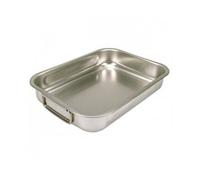 Tôle En Acier Rectangulaire Haute 30x22cm Antiadhésive Inox 2284530