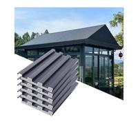 Tôles de toiture isolées en alliage, 1-5PC a isolé les panneaux de toit en aluminium véranda noyau 0.8-1.5m for la serre chaude pergola