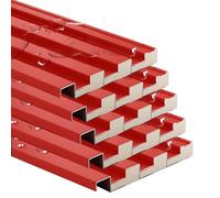 Tôles de toiture isolées en alliage, Alum Insul Corr Toit Panels0.5x0.8-1.5m 2-8PC Garage Stable Connectable Extérieur