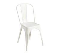 Tolix - Chaise empilable Blanc