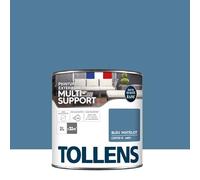 Tollens Peinture extérieure multisupport - Ultra résistante - Haute qualité - Satin - Bleu Matelot - 2L = 28m2