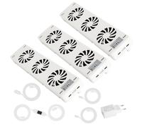 TolleTour Amplificateur de radiateur Kit d'extension radiateur booster ventilateur radiateur Trio-Set