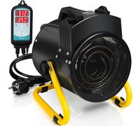TolleTour Chauffage de serre Accessoires de jardin & serre d'hivernage 2000W Chauffage de serre de jardin avec régulateur de température