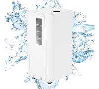TolleTour Déshumidificateur - 16 L / jour, réservoir de 2L, jusqu'à 25 m², électrique, séchage du linge, minuterie, mode auto - capacité de déshumidification : 16 L/jour