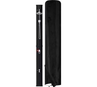 TolleTour Douche solaire Douche de jardin Douche de jardin Thermomètre jusqu'à 60°C Douche de piscine Camping 40L Avec douchette Avec housse de protection noir