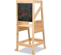 TolleTour Tour d'apprentissage pour enfants Learning Tower Chaise d'apprentissage Chaise haute Tabouret à pédales 90x49x50 cm 100 kg